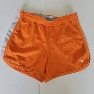 💚5/$20💚Justice Girl's Athletic Shorts Orange and White Size 10
